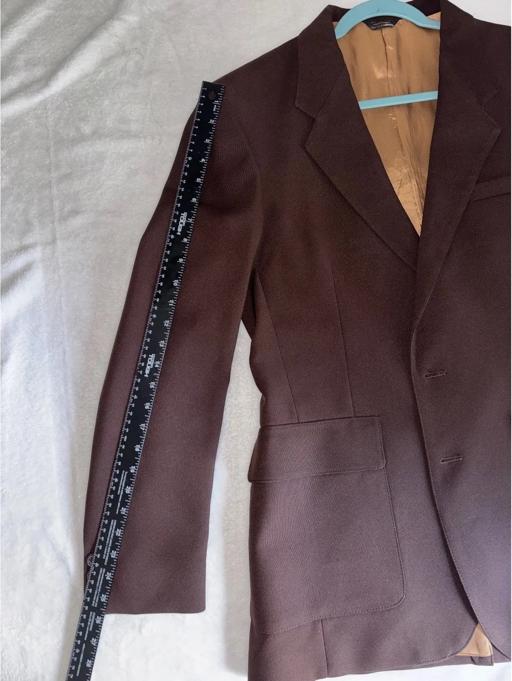 VTG 70s Levis Brown Blazer Jacket Mens 40L